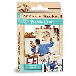 Masterpieces Norman Rockwell Playing Cards NEW IN STOCK - Picture 1 of 2