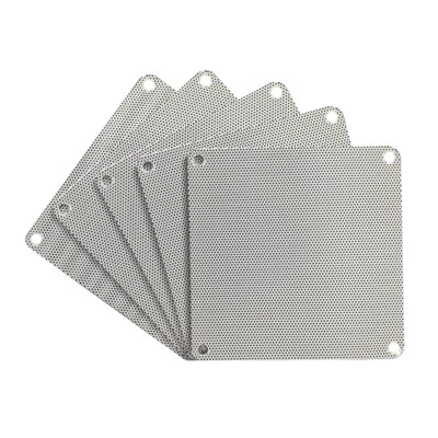 5 Stücke PVC Computer PC Kühler Lüfter Fall Abdeckung Staubfilter Mesh 8cm-14cm - Bild 1 von 4