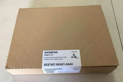 New In Box Siemens 6ES7407-0KA01-0AA0 6ES7 407-0KA01-0AA0 One year warranty #XR - Image 1 of 2