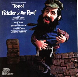 TOPOL IN FIDDLER ON THE ROOF CD Jerry Bock & Sheldon Harnick Musical - Picture 1 of 2