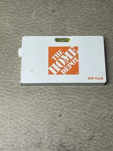 Home Depot Gift Card 6 Ft Tape Measure Level. Not A Valid Gift Card . 2007 - Picture 1 of 6
