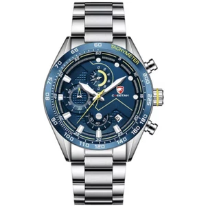 CHEETAH🇬🇧Men’s Stainless Steel Sports/Chronograph Watch. Waterproof. - Picture 1 of 10