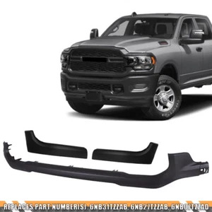 For RAM 2500 3500 2019-24 Front Lower Grille Trim Headlight Molding Matte Black - Picture 1 of 18