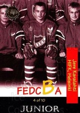 1994-95 Finnish SISU Junior #4 Jere Karalahti