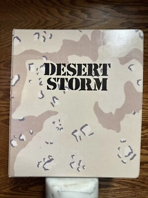 Topps, Desert Storm, 308 Trading Cards, With Binder - Image 1 of 4