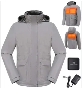 🔥TOPLEADS Heated Jacket (M) w/Battery Pack Winter Outdoor Soft Shell Electric🔥 - Picture 1 of 8