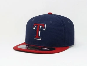 New Era 59Fifty Kids Boys Cap Texas Rangers Diamond Batting Practice Fitted Hat - Picture 1 of 5