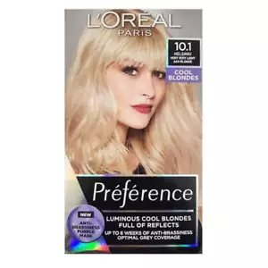 L'Oreal Paris Preference Permanent Hair Colour 10.1 Helsinki - Picture 1 of 3