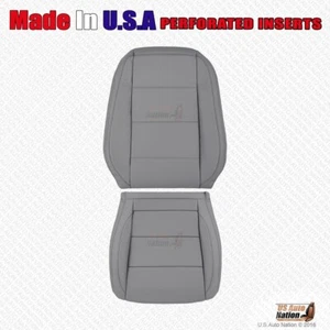 2006 - 2010 Volkswagen Jetta Driver Bottom-Top Perforated Leather Cover Art Gray - Picture 1 of 5