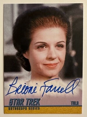 STAR TREK : BRIONI FARRELL as TULA 2009 AUTO CARD A257 THE RETURN OF THE ARCHONS - Image 1 of 2