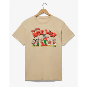 Disney Mickey & Friends Nice List Women's T-Shirt Size 3X/3XL - Picture 1 of 5