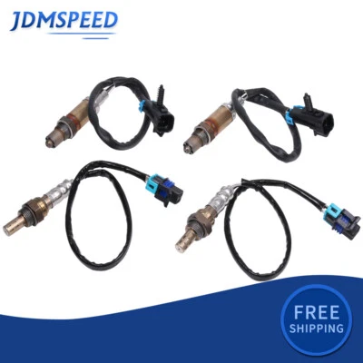 4x O2 Oxygen Sensor Up & Downstream For 2006 2007 Chevrolet Silverado 1500 Tahoe - Image 1 of 4