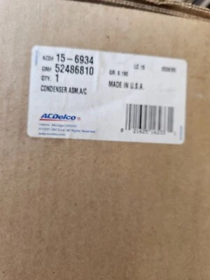 Конденсатор переменного тока Delco новый для Chevy Olds Chevrolet Venture Montana - Изображение 1 из 2