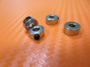 4 pezzi anelli di regolazione anelli di bloccaggio 3 mm anello di regolazione asse ruota vite esagonale - Foto 1 di 3