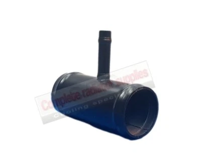 32 mm x 8 mm OD 3 Way Hose Reducer Mild Steel Radiator Hose Connector Joiner - Image 1 of 3