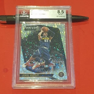 Tarjeta Jamal Murray 2018-19 Panini Threads DAZZLE - BGS 8,5 - Denver Nuggets - Imagen 1 de 1