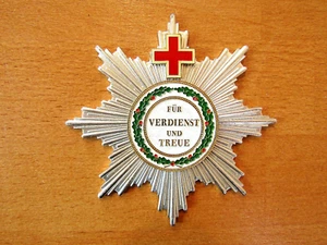 Verdienstorden "Für Verdienst und Treue" Rotes Kreuz neuwertig - Bild 1 von 3