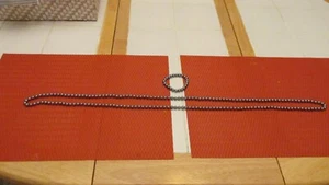 No Brand Fashion Jewelry Faux Gray Pearl 30" Necklace and Stretch Bracelet NWOT - Picture 1 of 4