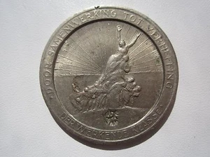 1928 Primera Guerra Mundial, ciudad de Bélgica caballero 5 francos - Imagen 1 de 2