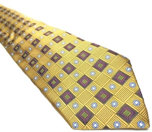 Corbata Robert Talbott Para Hombre Mejor de su Clase Monterey California Dorada Hecha a Mano - Imagen 1 de 9