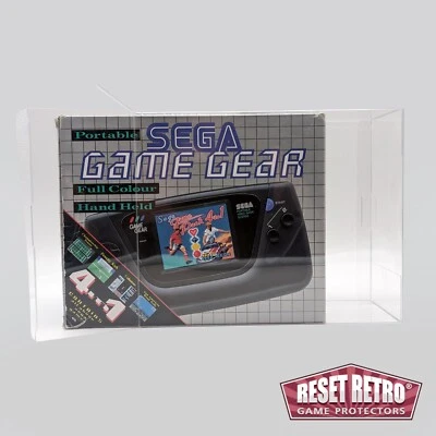 RESET RETRO Schutzhülle passend für Sega Game Gear Konsole OVP game protector Box Folie