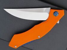 Pocket Folding Knife Orange G10 Handle Outdoors Gift RL14