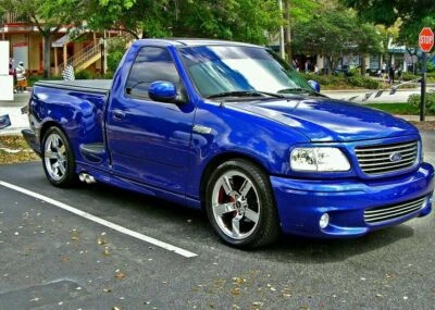 99 00 01 02 03  Ford F150 Step Side Lightning Style Body Kit Front Bumper Cover  - Image 1 of 4