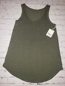 NWT A.N.A Women's Size XS Olive Green Tank Top - Picture 1 of 6