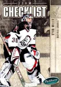 2005-06 Parkhurst #674 Ryan Miller, Checklist - Picture 1 of 1