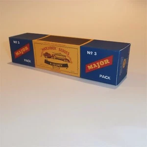 Matchbox Major Pack 3 a Antar Centurion Tank Transporter C Style Repro Box - Picture 1 of 4