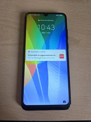 Huawei Y6 -Memoria Telefono 64GB - Ram 3Gb Midnight Black  - Immagine 1 di 4