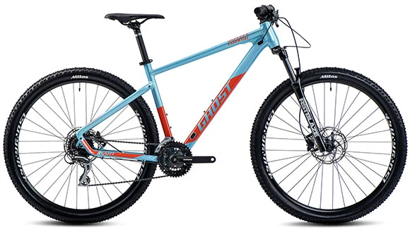 Ghost KATO 27,5" Essential AL Mountainbike U Blau / Orange 24G 2022 Rh M MTB - Bild 1 von 1