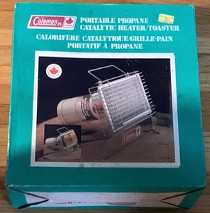 Vintage Coleman Portable Propane Catalytic Heater/Toaster Model 54447-901 Unused - Picture 1 of 16