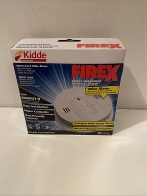 Kidde 21006377 硬连线组合一氧化碳和烟雾报警器 — 第 1/2 张图片