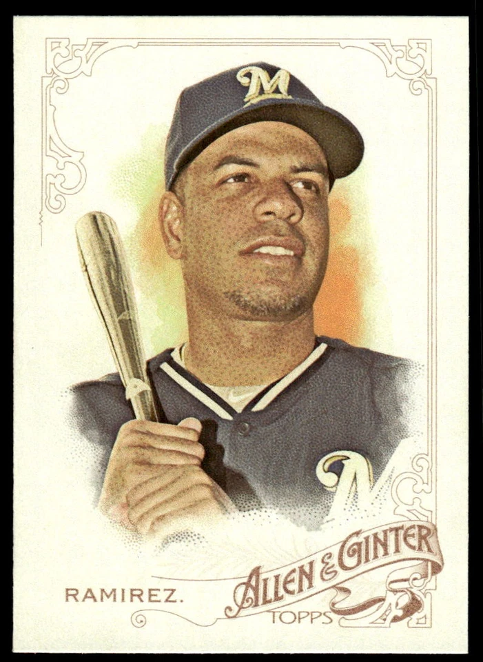 2015 Topps Allen & Ginter Aramis Ramirez #193 Milwaukee Brewers - Image 1 of 2