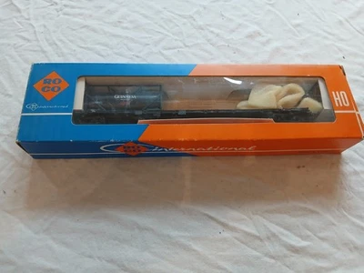 Roco 4363 H0 DB Mehrzweck Tragwagen mit 1 x Tankcontainer "Guinness Draught" - Bild 1 von 4