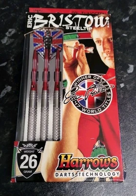 Eric Bristow darts.  Box never opened. Personally signed by Eric Bristow on back - Image 1 of 2