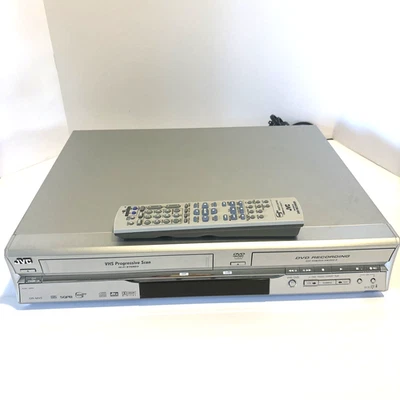 JVC DR-MV5SU DVD/VCR Combo Player/Recorder Progressive Scan with Remote Control - Image 1 of 4