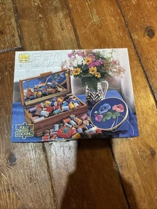 Vintage Golden 550 Teile Puzzle Nähen Muster 18 x 15 1/2 - Bild 1 von 1