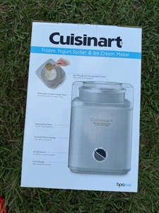 Cuisinart Pure Indulgence 2-Qt Frozen Yogurt Sorbet & Ice Cream Maker ICE-30BC - Picture 1 of 2