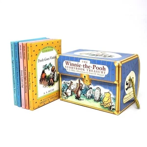 WINNIE THE POOH STORYBOOK TREASURY A.A Milne BOX SET OF 5 Children's Books 1997 - Foto 1 di 23