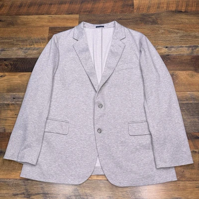 Abrigo deportivo Stafford Classic Fit 44 corto gris blazer ligero Foto 1 de 4