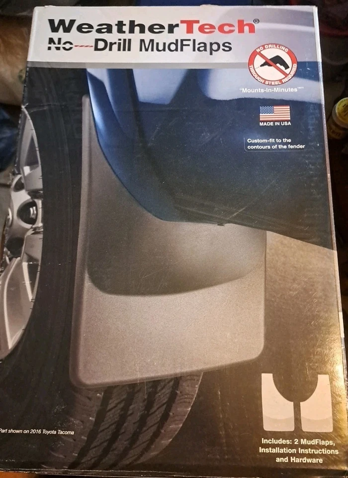 Guardabarros delanteros/traseros Weather Tech 110079 y 120079 GMC Terrain 2018-2022 nuevos Foto 1 de 4