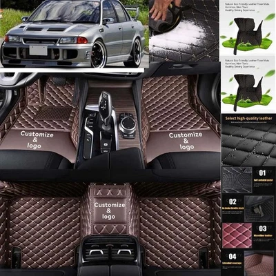 For Mitsubishi Endeavor Car Floor Mats Anti-Slip Carpets Handmade Liners Foto 1 de 4
