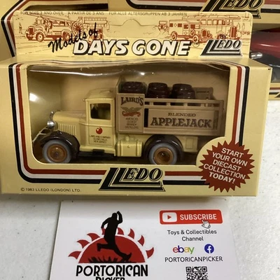 LLEDO DAYS GONE #20 BROWN 1930 FORD MODEL T LAIRDS APPLEJACK TRUCK PROMO 1/50 - Image 1 of 3