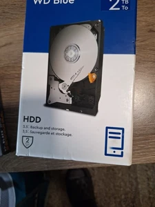 NEW Western Digital WD Blue 2 TB HDD WDBH2D0020HNC-NRWM 3.5" Backup and Storage - Picture 1 of 1