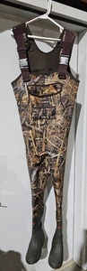 Hisea Mens Multicolor Camouflage 600G Thinsulate Fishing Chest Wader Size 7/40 - Picture 1 of 10