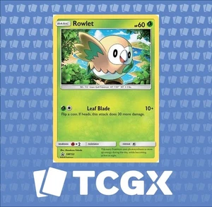 Pokemon - Rowlet - SM153 - SM Promo - Holo LP - Imagen 1 de 1