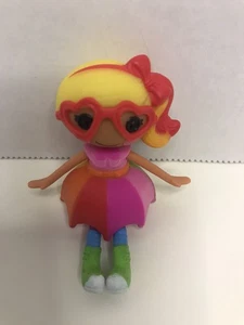 Lalaloopsy Mini 3 Zoll Puppe April Sun Splash Herz Brille (A1) - Bild 1 von 9