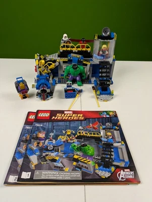 Lego Super Heroes: Avengers Assemble: Hulk Lab Smash Set 76018 - Incomplete Set - Image 1 of 4